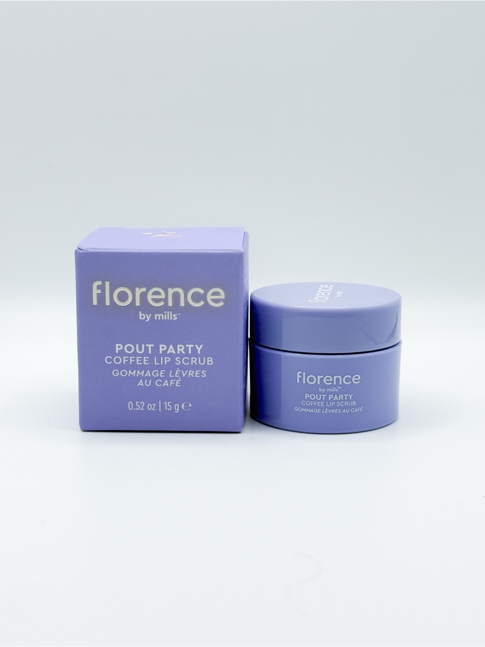 Florence by Mills Pout Party Coffee Lip Scrub 0.52 oz Coffee Seed Extract
